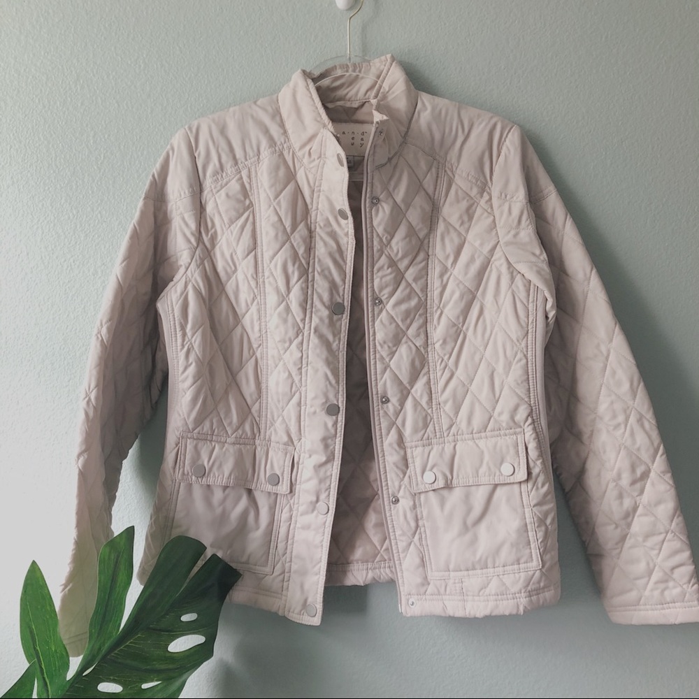 Quilted Windbreaker